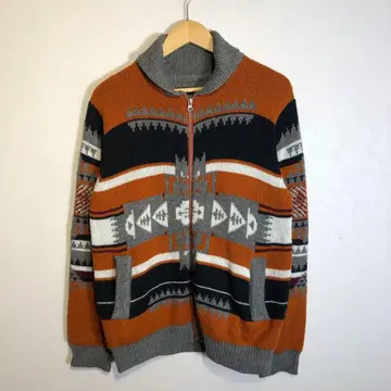 집업 니트 자켓