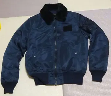 ALPHA 알파 B-15 플라이트 자켓 네이비 에어포스 블루