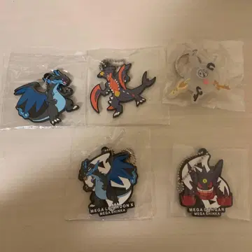 포켓몬 메가리자몽 외 러버 스트랩