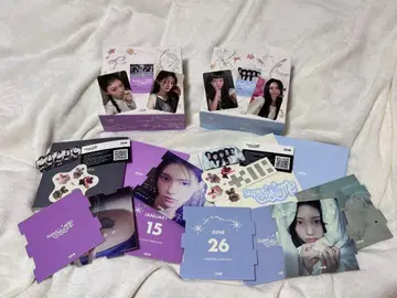 ILLIT SuperReal 앨범 2종 트레이딩 카드 포함