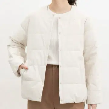 미사용 새상품 노카라 라이트 블루종