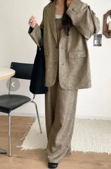 classicalelf 자켓과 살로펫의 셋업