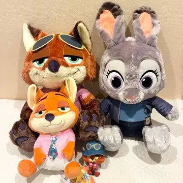 주토피아2 슈퍼 라지 봉제 인형 닉 주디