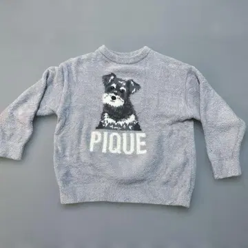 GELATO PIQUE 강아지 디자인 플리스 룸웨어 세트