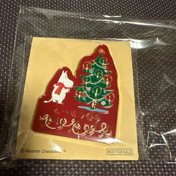 무민 밸리 파크 크리스마스 핀 배지 경품