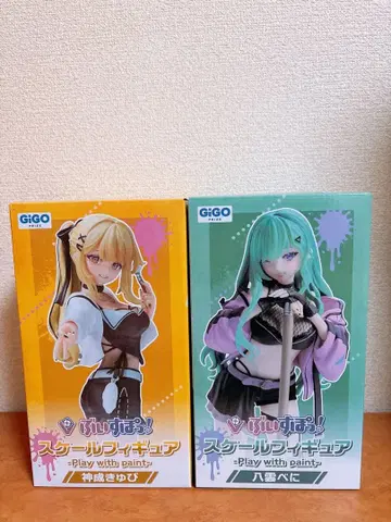 브이스포 스케일 피규어 칸나리 큐피 야쿠모 베니 2체 세트