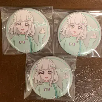 다나카 푸린 발견! 사이좋게 쇼핑 캔뱃지 x 3