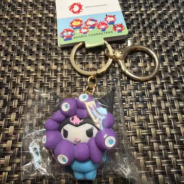 산리오 미야쿠미야쿠 변신 입체 마스코트 파스텔 키링 쿠로미