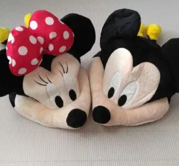 미키 미니 팬캡 페어 디즈니