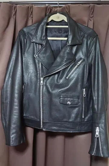 라이더 자켓 더블 소가죽 가죽 자켓