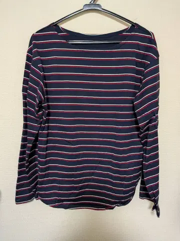 미사용 새상품 [SLOBE IENA] 긴팔 티셔츠 네이비