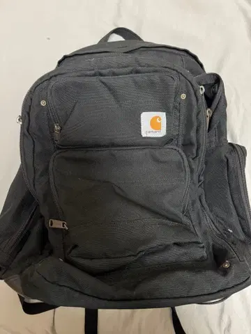 Carhartt 블랙 백팩