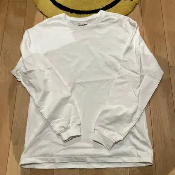 broader 화이트 긴팔T셔츠 L 사이즈