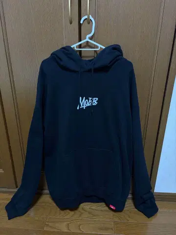 MOBB 블랙 후드티 XL