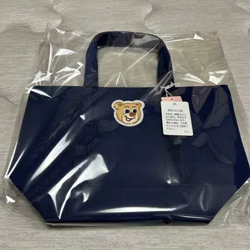 러브러리 바이 페이 올드 테디 와펜 토트백 스몰 네이비