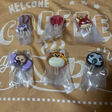 디즈니 주토피아 아이스캔디 참 컴플리트 세트