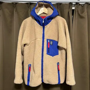 스탠다드 캘리포니아 플리스 자켓 베이지/블루