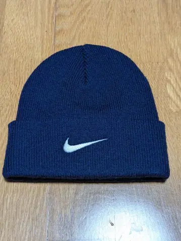 90s Nike 니트 모자 네이비 ONE SIZE