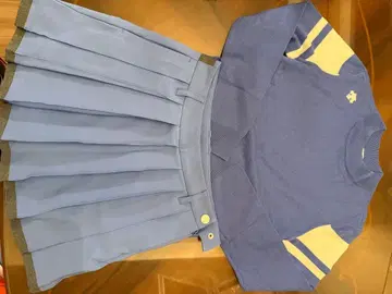 데상트 골프 여성용 스웨터, 스커트