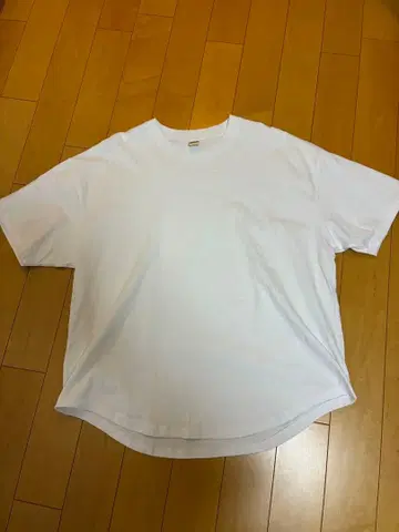 SCREEN STARS x WAIPER 라운드 헴 티셔츠