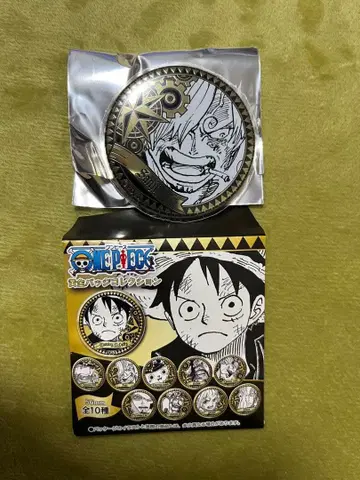 원피스 황금 배지 컬렉션 상디 황금 캔뱃지 점프샵