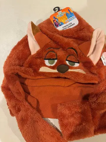 주토피아2 닉 새상품 후드 워머