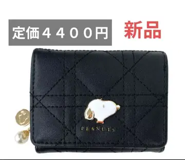 새상품 택 포함 PEANUTS 스누피 3단 폴더형 지갑