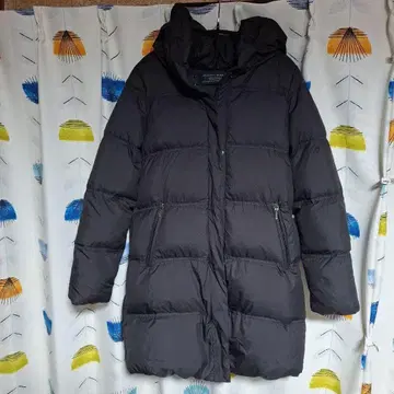 어반 리서치 도어스 후드 부착 롱 다운 자켓