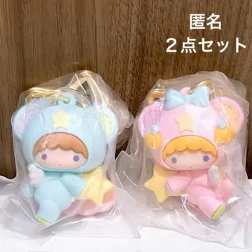 리틀트윈스타 별하늘의 엔젤 시크릿 키링 2종 세트