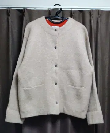 FREAK'S STORE 안쪽 배색 스냅 니트 가디건