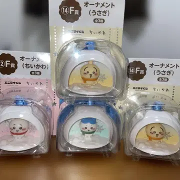 치이카와 에니마이 복권 F상 4개 세트