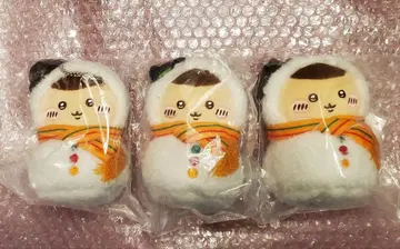 치이카와 (먼작귀) 에니마이 복권 밤만쥬 마스코트 3개