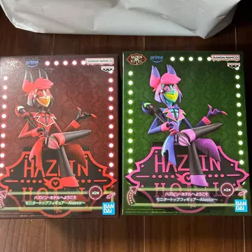 해즈빈 호텔에 오신 것을 환영합니다 모니터 탑 피규어 알래스터 2종 세트