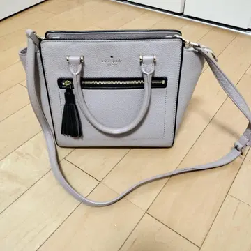 Kate Spade 그레이 가죽 숄더백