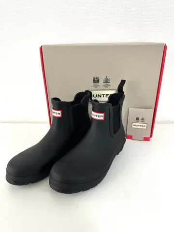 미사용 HUNTER 헌터 WFS2078RMA 사이드 고어 레인부츠