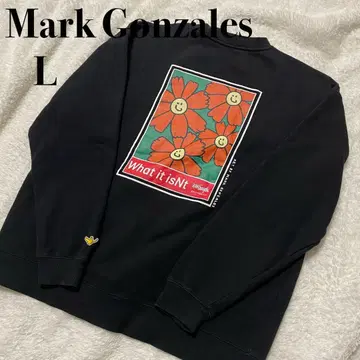 Mark Gonzales 맨투맨 트레이닝복 블랙 L 빈티지