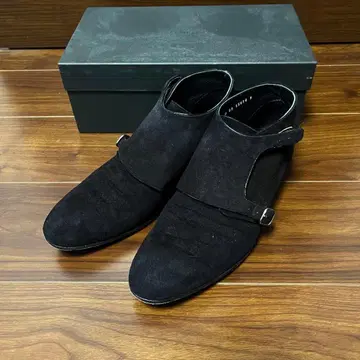 DESIGN WORKS 디자인웍스 스웨이드 부츠 9 남성용 블랙