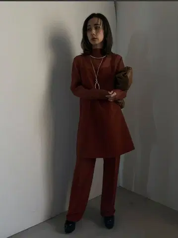 [아메리 빈티지] SHEERBOWTIE SET UP