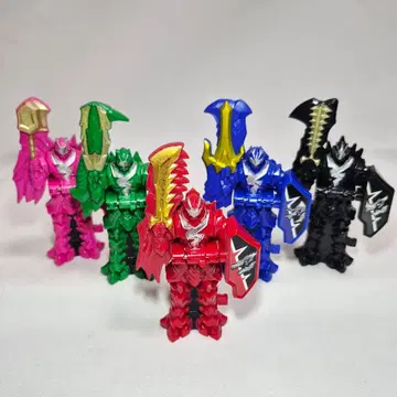 류소울 5개 세트 기사룡전대 류소우저