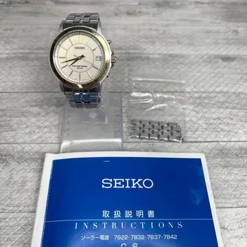 세이코 손목시계 7B42-0AS0 세이코 솔라