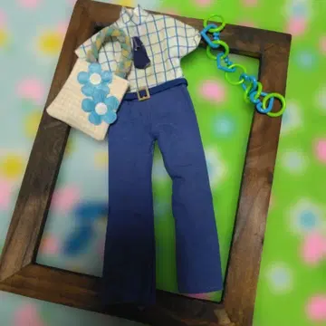 리카짱 당시 물품 바지 정장과 잡화