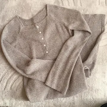 mystic 니트 뷔스티에 포함 원피스