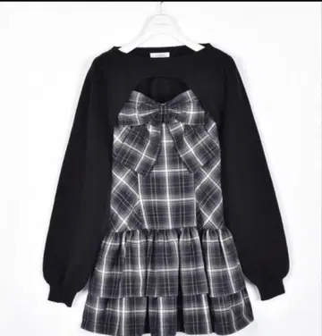 evelyn 리본 볼레로 op 블랙 완판템