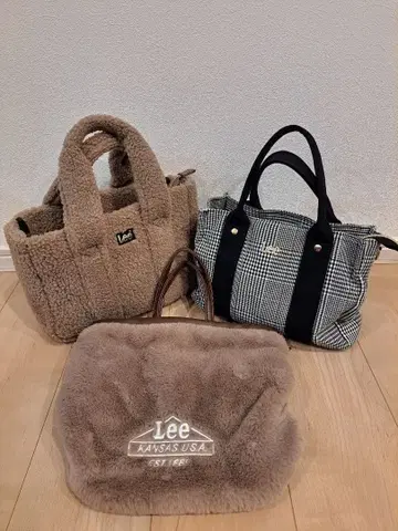 Lee 토트백 3세트