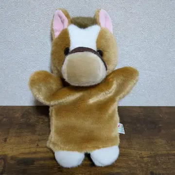 스가이 유카 말 핸드 퍼펫