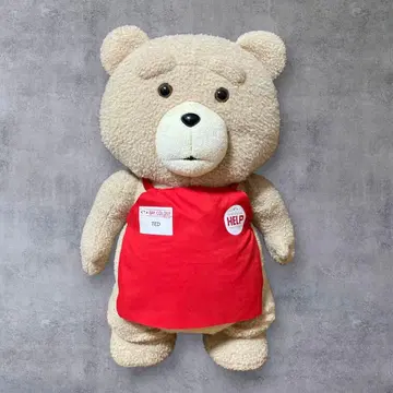 ted 테드 나의 BIG 복슬복슬 에이프런 봉제 인형