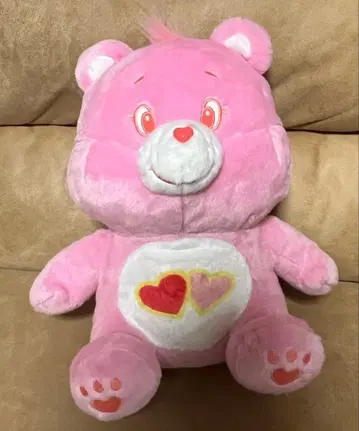 Care Bears 핑크 봉제 인형 약 40cm