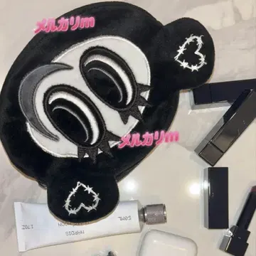 익명 배송 모노톤 나카무라 군 페이스 파우치 ANGEL BLUE 나루미야