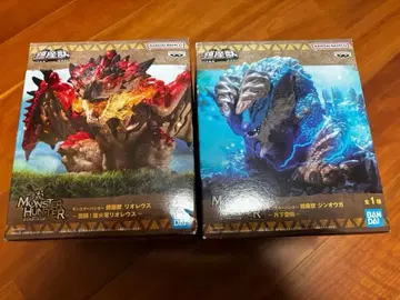 몬스터 헌터 진좌수 리오레우스 진오우거 피규어 2개 세트