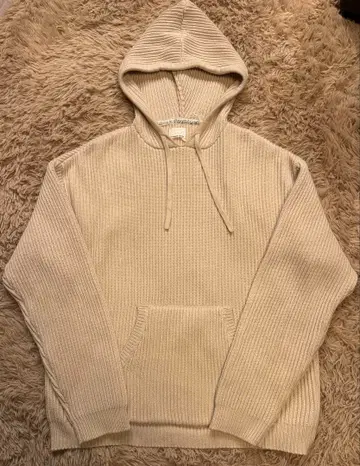 넘버 나인 오버 사이즈 두꺼운 니트 후디 니트 후드티